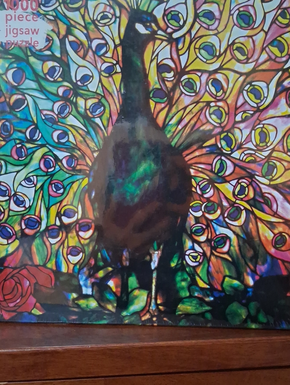 Jigsaw Displaying peacock